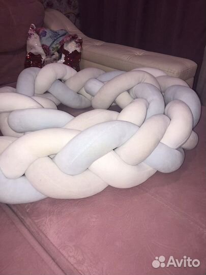 Бортик косичка