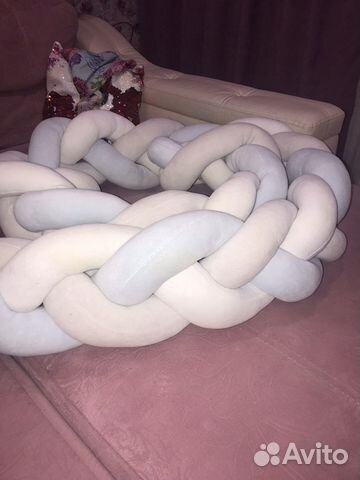 Бортик косичка