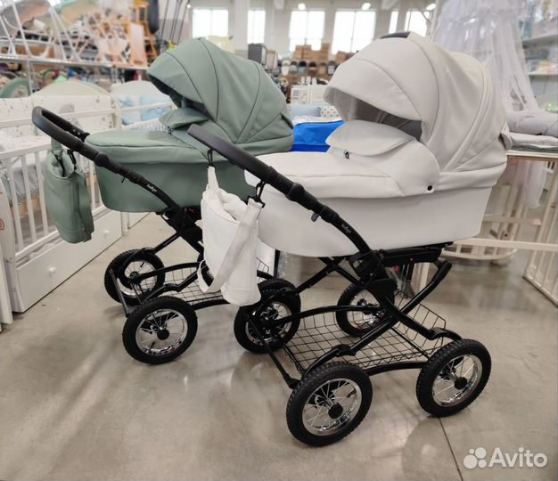 Коляска 2в1 / 3в1 / 0+ (от рождения;прогулочная)