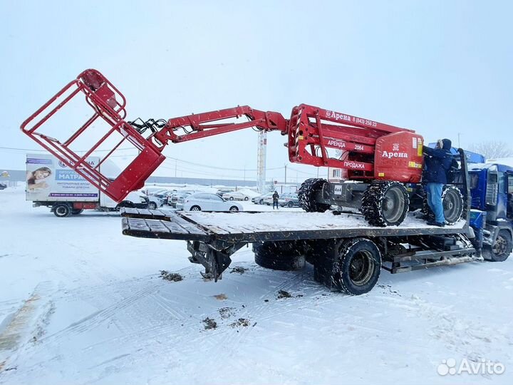 Аренда самоходных коленчатых подъемников