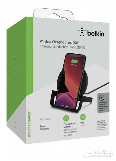 Belkin беспроводная зарядка новая