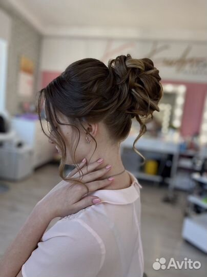 Прически/ локоны /макияж