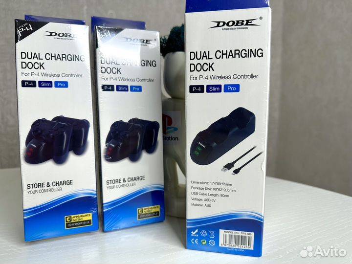 Зарядная станция для геймпадов ps4