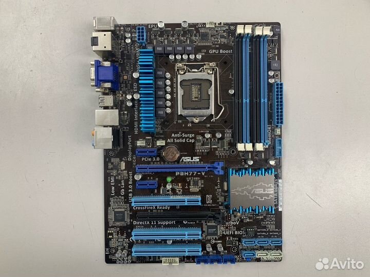 Материнская плата s1155 Asus H77