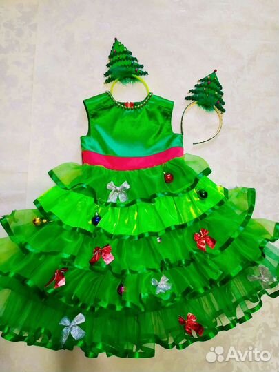 Новогодний костюм ёлочка