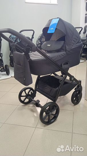 Коляска 3 в 1 Tutis Leo Plus / Black