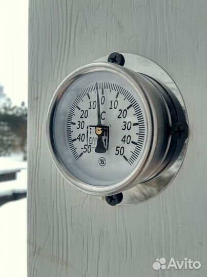 Термометр -50+50 улица-помещение