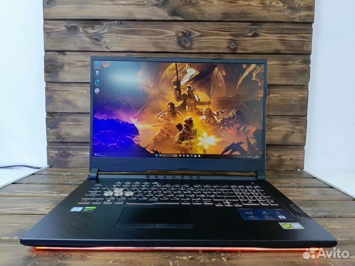Игровой Asus ROG Strix Intel i5 17.3 120Hz RGB