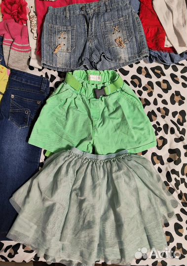 Вещи пакетом на девочку 140 146 152