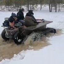 Болотоход вездеход снегоболотоход остяк мини