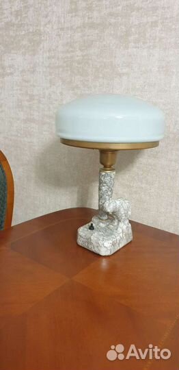 Лампа настольная антиквариат