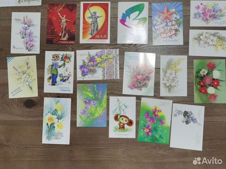 Открытки СССР майские праздники