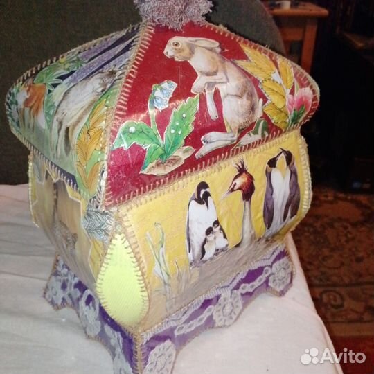 Шкатулка для рукоделия СССР