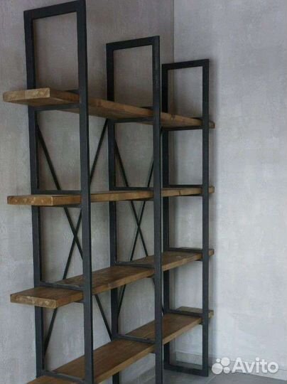 Стеллаж в стиле лофт