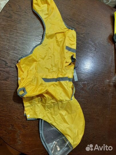 Комбинезон дождевик для собаки