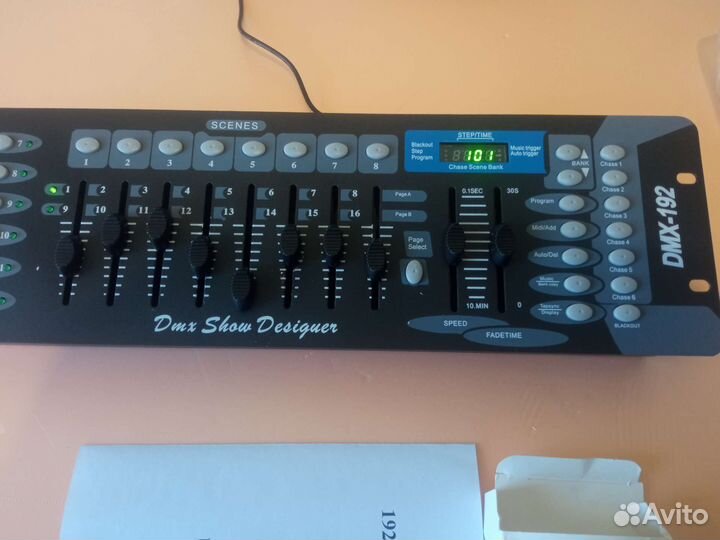 Контроллер для прожекторов DMX 512 новый