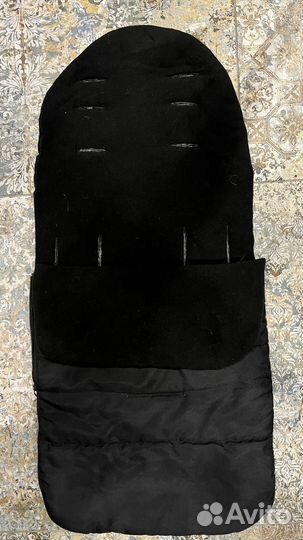 Флисовый вкладыш конверт в коляску