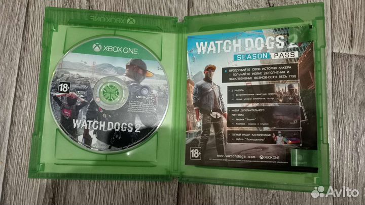 Диск Watch Dogs 2 на Xbox One