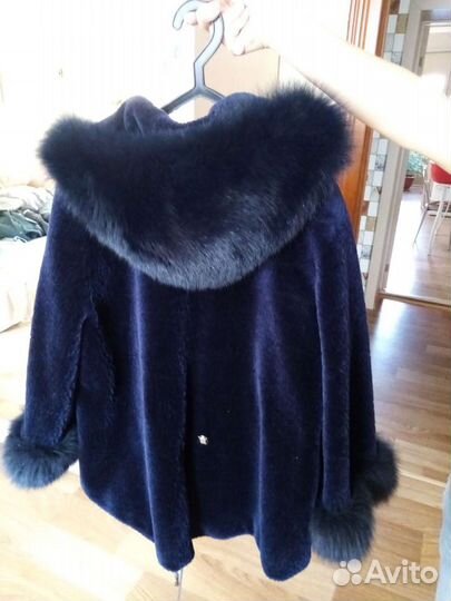 Полушубок мутоновый женский
