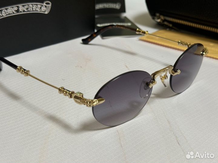 Очки Chrome Hearts GP pills I 52-23-139