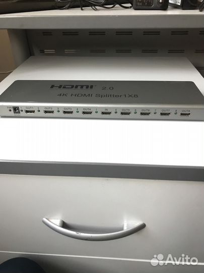 Hdmi splitter 1+8