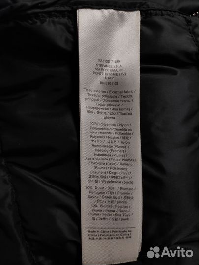 Пуховик stefanel оригинал