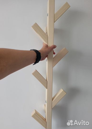 Вешалки в прихожую аналог IKEA tjusig