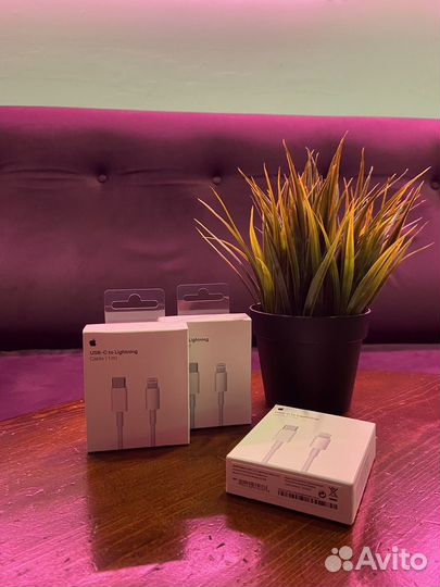 Кабель USB Type-c/lightning 1 метр