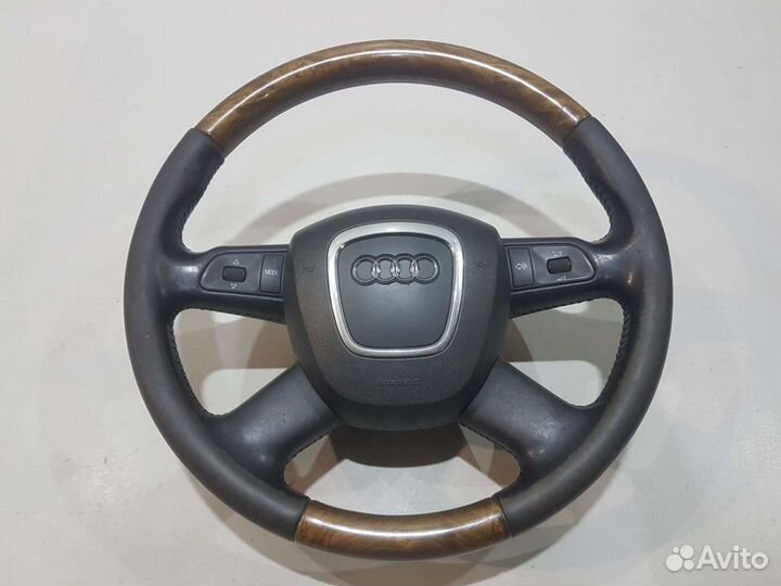 Руль деревянный в сборе ауди а8 audi a8