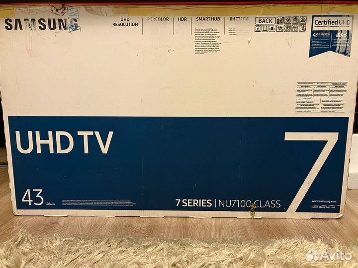 Телевизор samsung 43 SMART tv бу