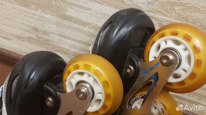 Роликовые коньки детские раздвижные р. 34-37