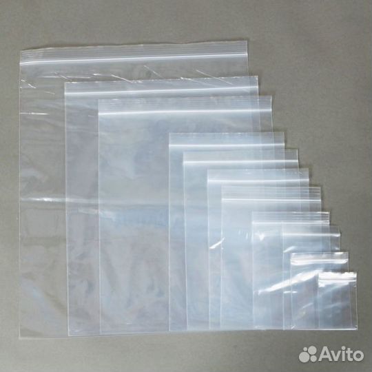 Пакет с замком zip-lock (грипперы)