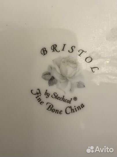 Тарелка Белые розы Англия