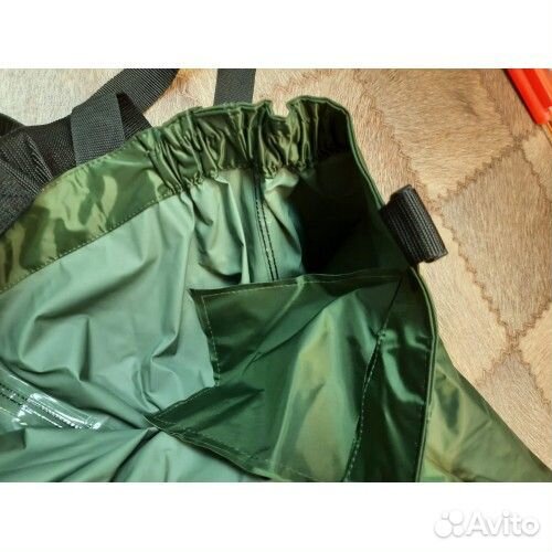 Сапоги забродники с войлочной подошвой