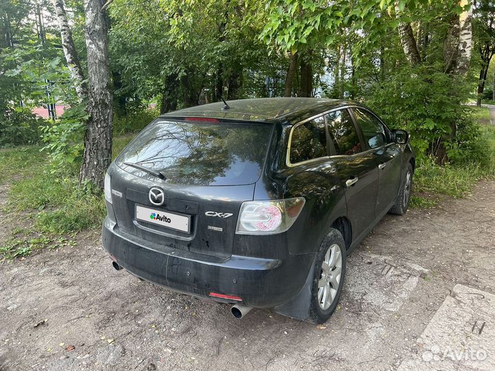Mazda CX-7 2.3 AT, 2008, 207 000 км