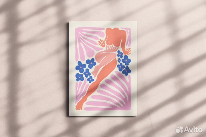 Интерьерная картина абстракция 026-6