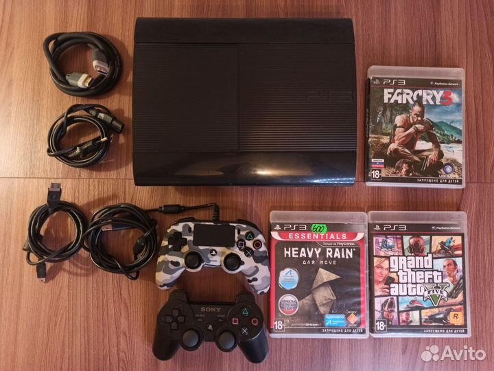 Sony PS3 +2 гемпада