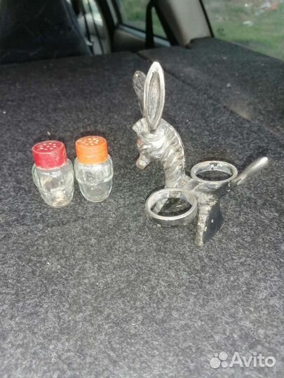 Солонка СССР мельхиор