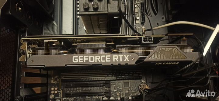 Видеокарта Asus tuf gaming 3060ti