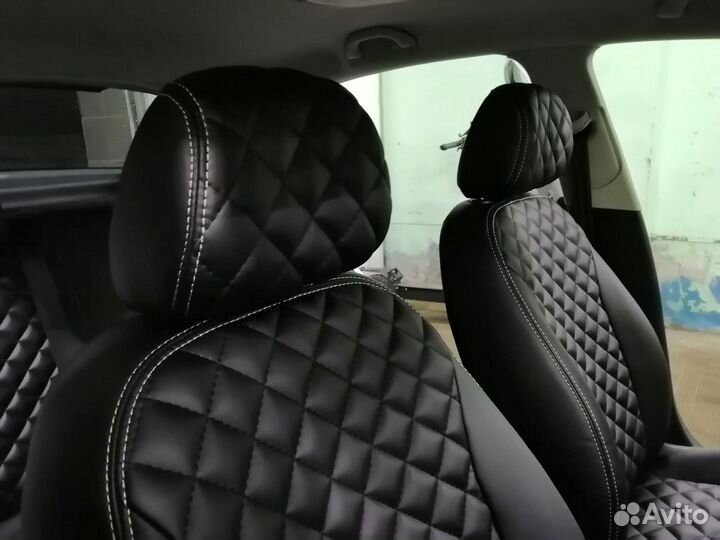 Чехлы в Ромб на Skoda Octavia А5 от Автопилот