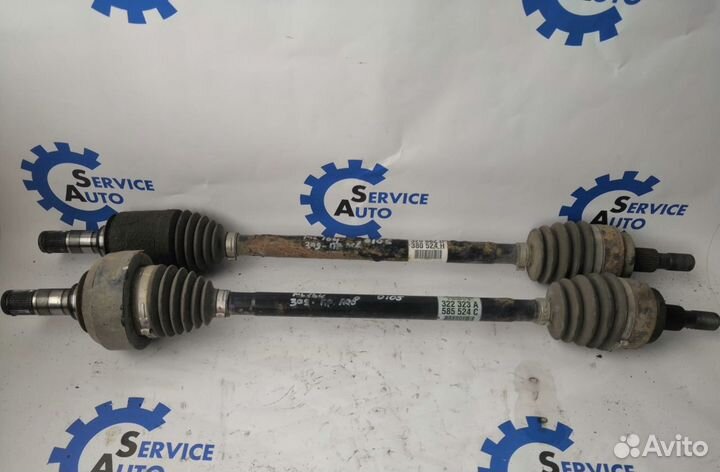 Mercedes ML GL W164 3.5 привод задний левый 0106