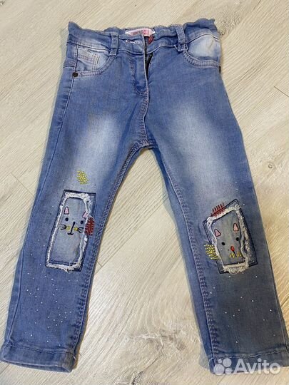 Джинсы на девочку