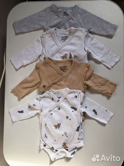 Боди 48 - 50 на 3-3,5 кг kiabi
