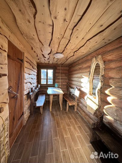 Русская баня на дровах