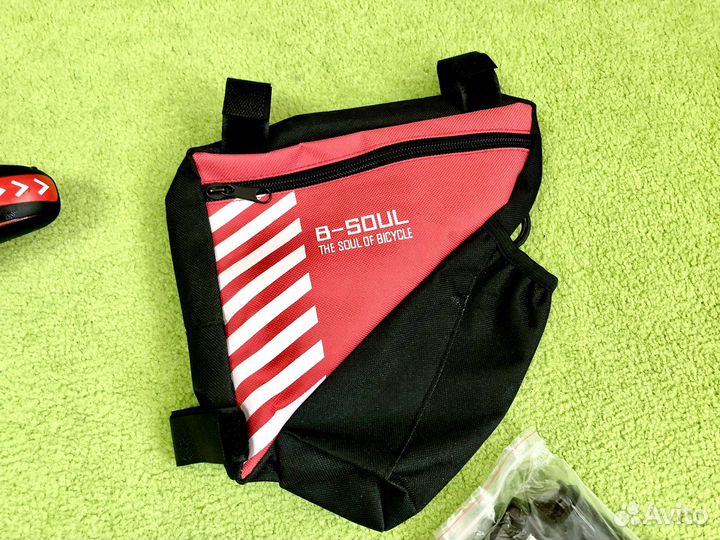Новая педали седло сумка ручки наклейки