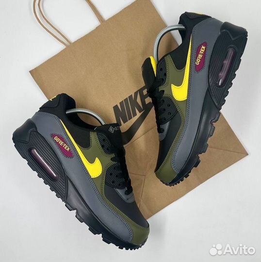 Мужские зимние кроссовки Nike Air Max 90 термо