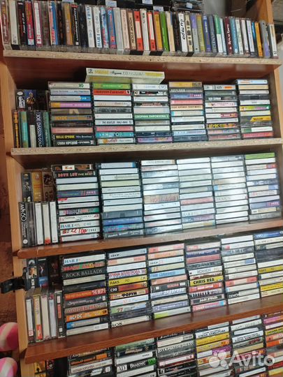 Коллекция аудиокассет