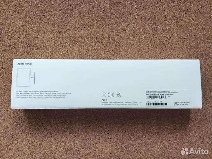 Стилус Apple Pencil 2 оригинал (новый)