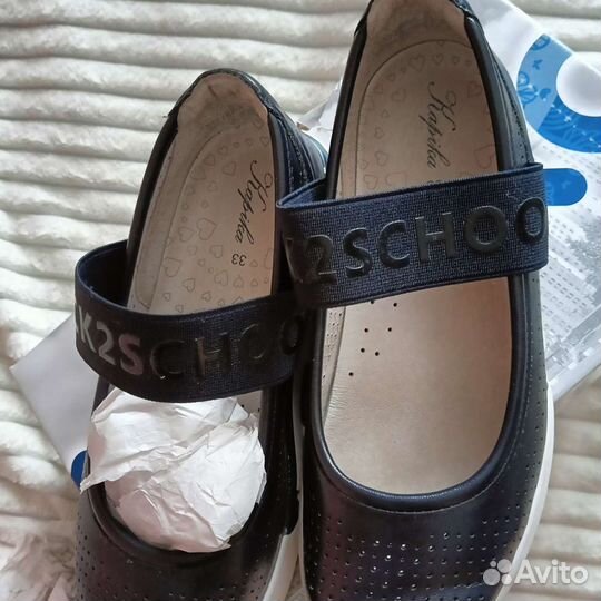 Туфли Kapika школьные для девочки 33