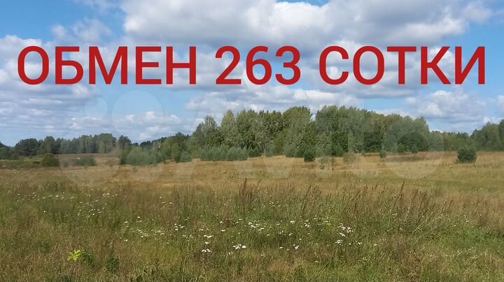 Участок 2,63 га (ИЖС)